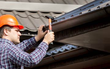 gutter repair Humby, Lincolnshire